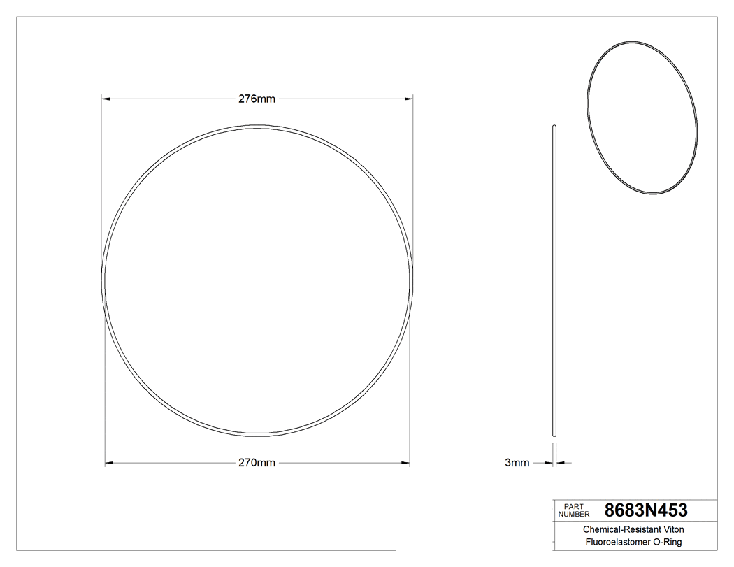 Technical drawing - 8683N453